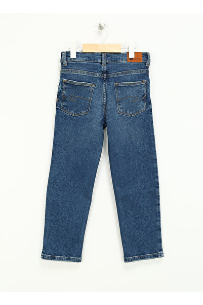 Lee Cooper Normal Bel Mavi Erkek Denim Pantolon 241 LCB 121002 BATH ASTRA BLUE