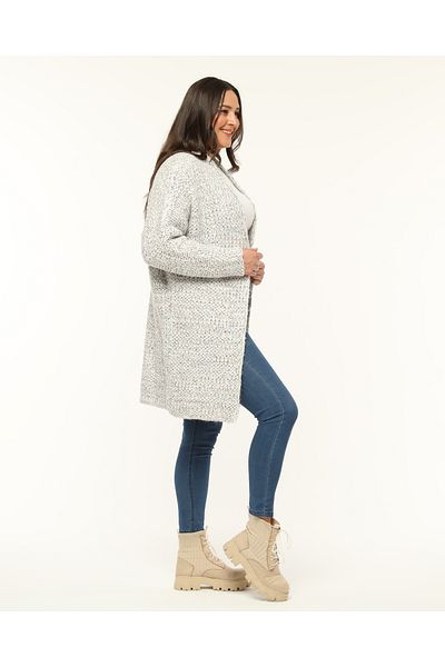 Laden Πλεκτά Μεγάλο Μέγεθος Oversize Καρδιγκάν Γυναικεία Μάλλινη Μαλακή Χοντρή Ζακέτα Χειμερινής Αθλητικής Ζακέτα