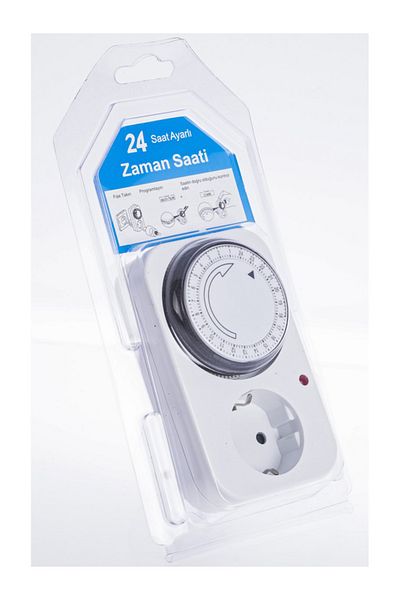 Oag Ts-Md1 Socket Type Analog Time Clock - 24 Hours Programmable