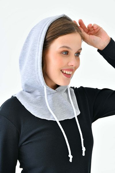 mirach Hood Hat Shawl Beanie Headscarf Thermal Headrest Headgear Keeping Warm Sports Headgear Neck Collar with Lanyard