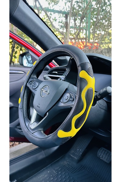 Fox Geçmeli Üç Boyutlu Masajlı Direksiyon Kılıfı