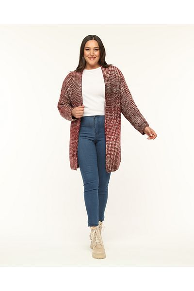 Laden Knitwear Plus Size Oversize Cardigan Women's Woolen Soft Winter Thick Cardigan
