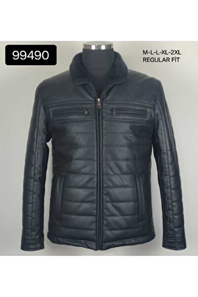 Bigazi Bigazzi Erkek Suni Deri Kaban İÇİ KÜRKÜLÜ KALİTE YÜKSEK KALİTE