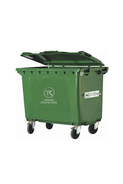 Teknik Konteyner Teknik Marka 660 Litre Plastik Çöp Konteyneri