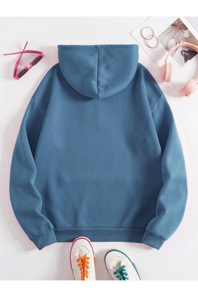 Adrift Унісекс жіночий/чоловічий капюшон з кишенями-кенгуру та шнурком