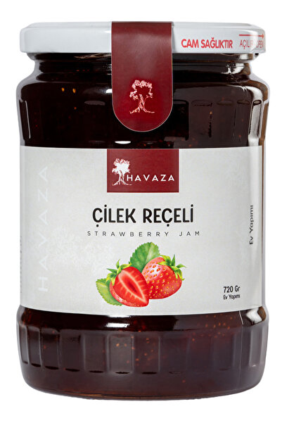 Havaza Akdeniz Meyveleri Reçelleri Vişne Reçeli 720,Ahududu Reçeli 400,Çilek Reçeli 720gr