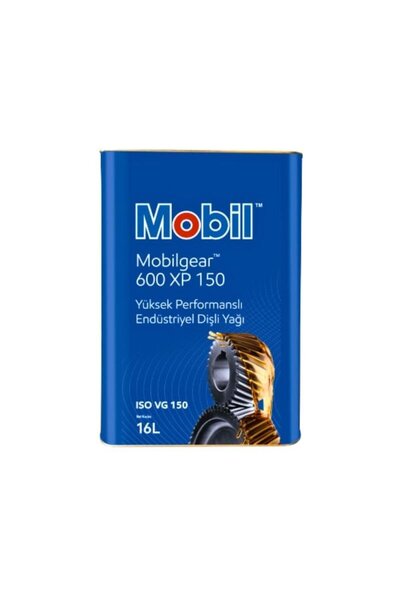 Mobilgear 600 XP 150 Endüstriyel Dişli Yağı - 16 Lt.