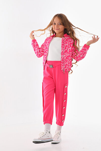 WİENS KİDS GIRL'S THREE PIECES COMBIN SET