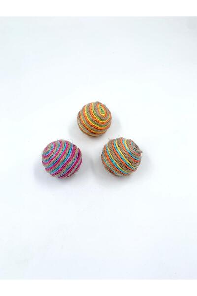Ans 3-Piece Cat Ball Toy