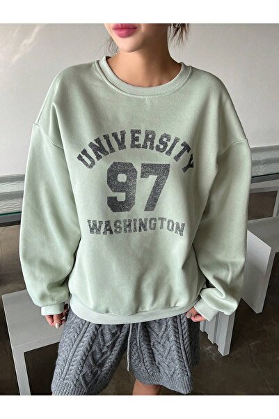 Adrift Unisex majica za žene/muškarce DAZY sa štampanim grafikom Spuštena ramena