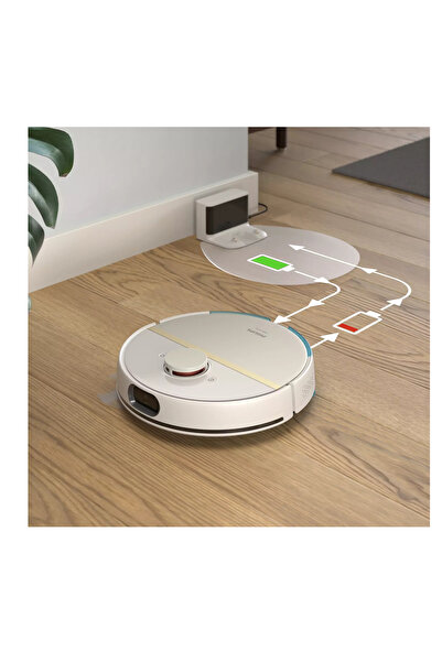 Philips Homerun 7000 Serisi Aqua Robot Süpürge Beyaz