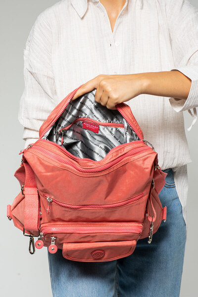 YOGII Віденська модель Клінкір Тканина Спинка Плечі та ручна сумка Водонепроникна VIP