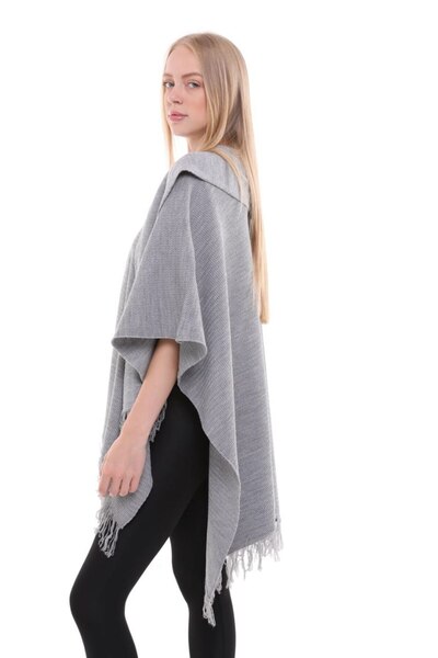 Sum BLUZ ŞEKLİNDE TRİKO PANÇO