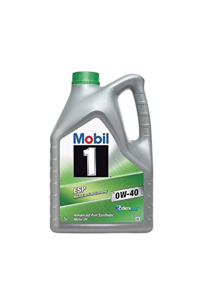 Mobil 1 Esp X3 0w-40 Gelişmiş Tam Sentetik 5lt Üt:2023 Motor Yağı