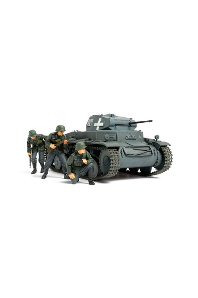TAMIYA 1/35 German Pz.Kpfw.II Ausf.C Poland Plastik Tank Maket Kiti, Demonte ...