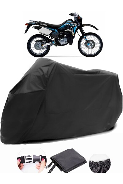 MotoEN حقيبة ياماها DT 125R الخلفية متوافقة مع القماش المشمع الأسود للدراجات ...