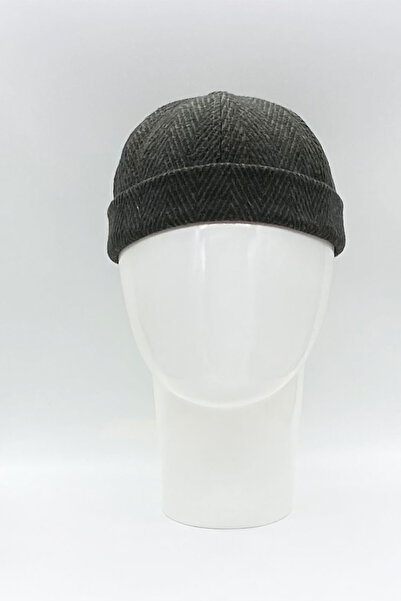 Hoppe Kışlık Kaşe Retro Hip Hop Dockers Sipersiz Kipa Takke Şapka Kep