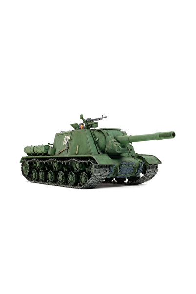 TAMIYA 1/35 Russian JSU-152 Self-Propelled Gun Plastik Tank Maket Kiti, Demon...