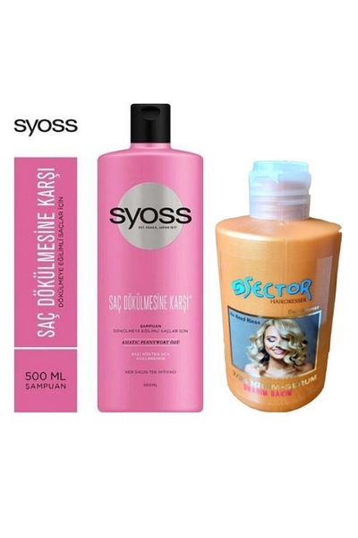 Syoss 500 مل شامبو مضاد لتساقط الشعر + كريم تصفيف الشعر 24/7 للعناية بالإصلاح 3
