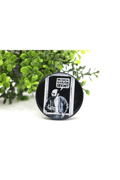 Tezcan Aksesuar Popsocket Telefon Tutacağı Desenli ve Baskılı Parmak Tutucu