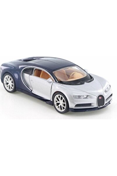 WELLY Lisanslı Bugatti Chiron Çek-bırak Metal Model Araba (1:32-1:34) 43738