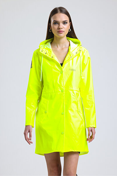 T Rain Γυναικείο αδιάβροχο Stay Dry Neon Yellow