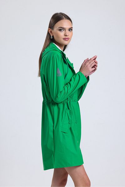 T Rain Stay Dry Green Γυναικείο Αδιάβροχο