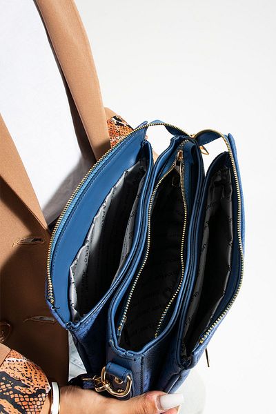POLO style Geantă de umăr și crossbody model poștal cu 8 compartimente Foarte util