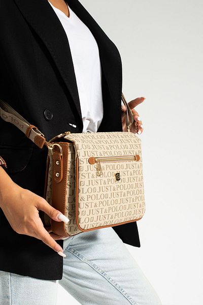 POLO style Geantă de umăr și crossbody model poștal cu 8 compartimente Foarte util