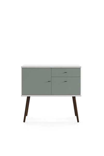 Koleksiyon Sodade Büfe M3dc Lake 100x40 H92 Cm Beyaz-yeşil
