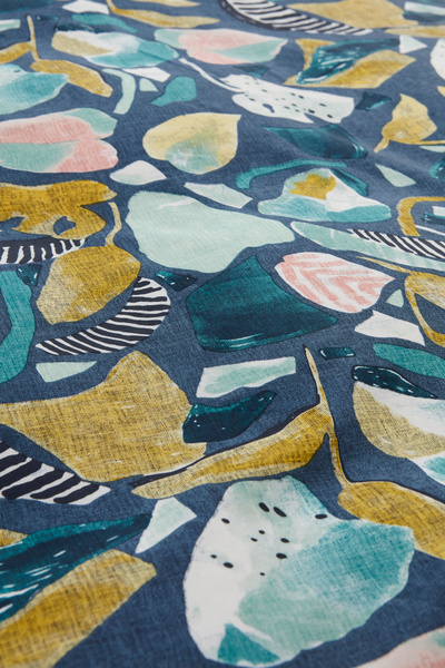 Sarah Anderson Era Одномісний комплект постільної білизни Indigo