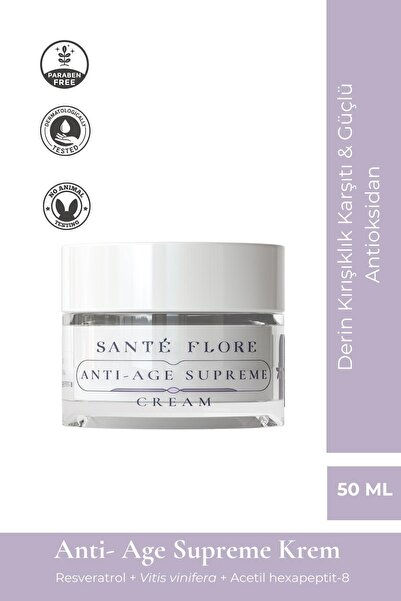 Sante Flore Anti Age Supreme - Anti Aging Ve Sıkılaştırıcı Yüz Kremi 50ml