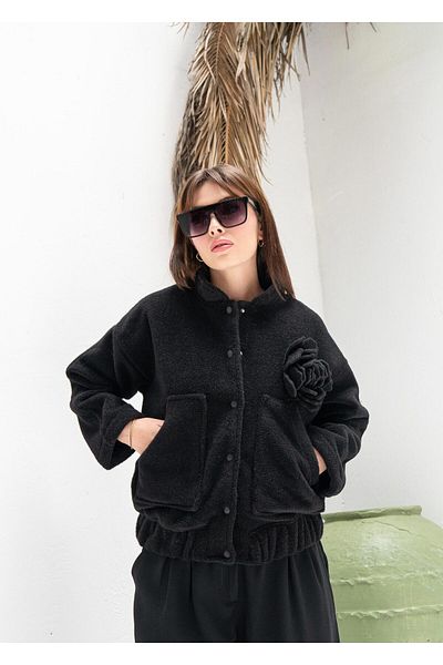 The All Brands FLOWERY BOMBER JACKET