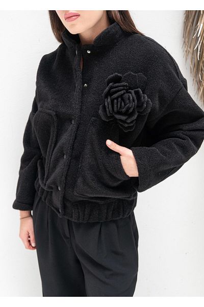 The All Brands FLOWERY BOMBER JACKET