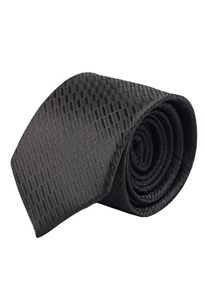 Esgue Χειροποίητο μαντήλι γραβάτα Ασημί χρώμα Σετ δώρου με κουτί με κλιπ γραβάτας