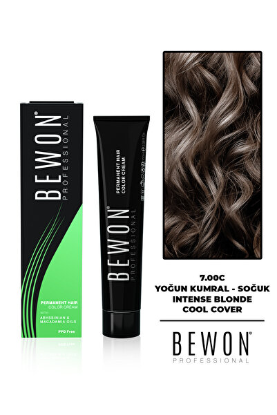 BEWON Saç Boyası - Yoğun Kumral - Soğuk 7.00C