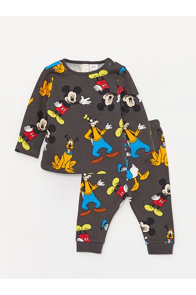 LC Waikiki Crew Neck Disney nyomtatott baba pizsama készlet