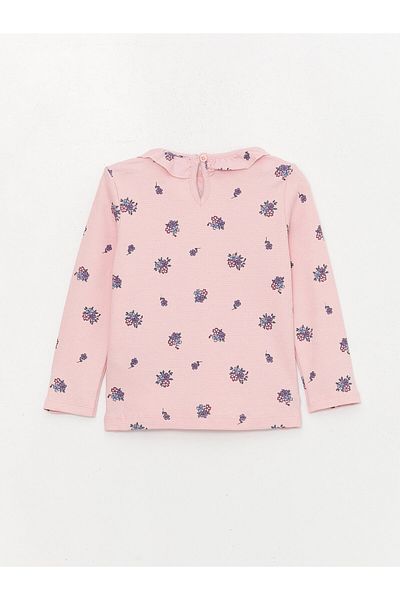 LC Waikiki Bedrucktes T-Shirt und Leggings mit Rundhalsausschnitt für Babys – 2er-Set