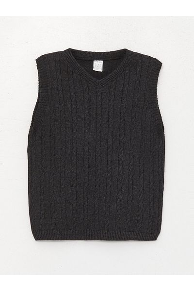 Gray Kids Sweater Vests Styles Prices Trendyol