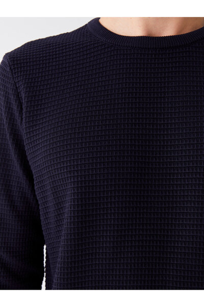 LC Waikiki Férfi kötöttáru pulóver - hosszú ujjú, nyakú