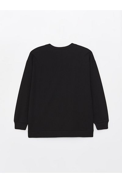 LC Waikiki Oversize těhotenská mikina s dlouhým rukávem s potiskem Minnie Mouse Crew Neck