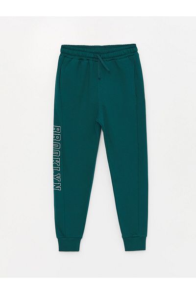 LC Waikiki Φούτερ Jogger για αγόρια - Ελαστική μέση και στάμπα