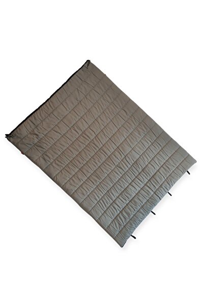 Naturecamp Elika 200 Сірий -5 градусів З'єднуваний двомісний спальний мішок для кемпінгу