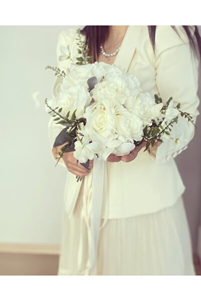 Z&B FLOWERS Gelin Buketi,gelin çiçeği manolya çiçeği ,el buketi söz çiçeği