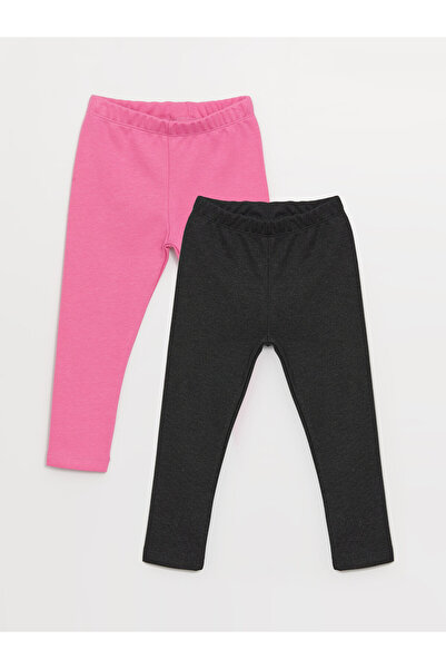 LC Waikiki 2 db-os alap leggings készlet kislányoknak - elasztikus derékkal