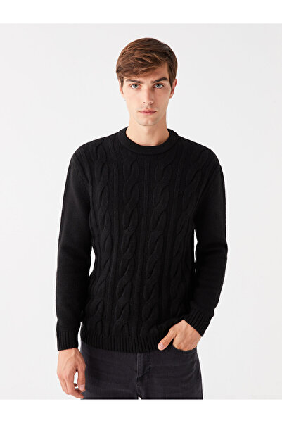 LC Waikiki Ανδρικό Πλεκτό Πουλόβερ - Μακρυμάνικο, Crew Neck