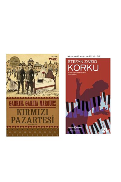 CAN Kırmızı Pazartesi - Gabriel García Márquez - Korku - Stefan Zweig