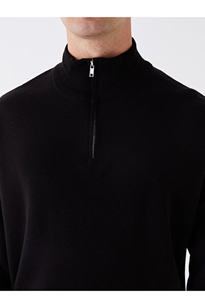 LC Waikiki Strickpullover für Herren – Stehkragen, lange Ärmel