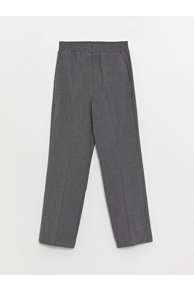 LC Waikiki Pohodlné tvarované dámské kalhoty s elastickým pasem