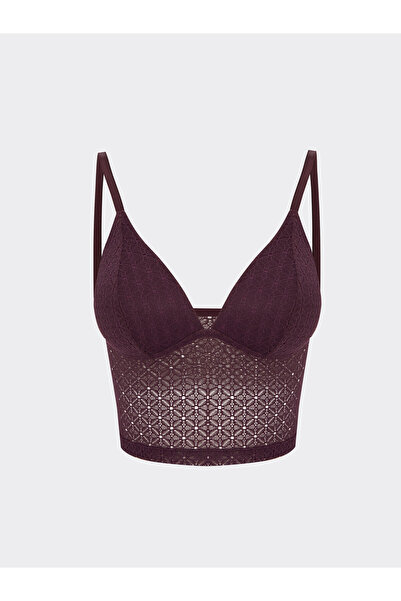 LC Waikiki Lacy No-Wire Bralette - Unpadded Design